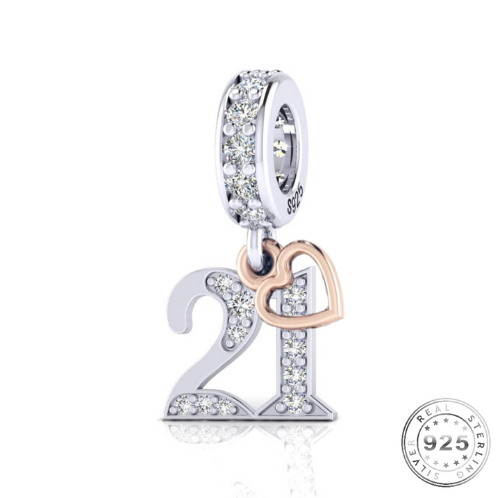 Pandora 21st 2025 birthday charm