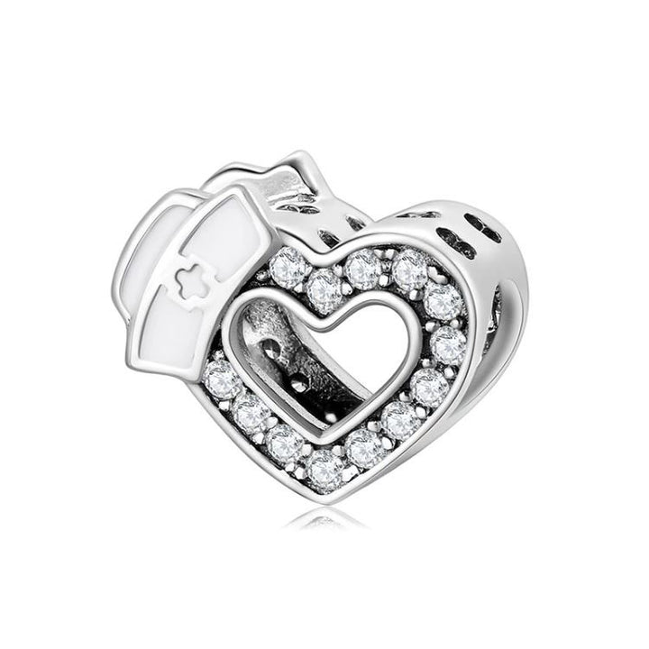 Nurse Halo Charm | Nurse Halo Pandora | Charms Kingdom