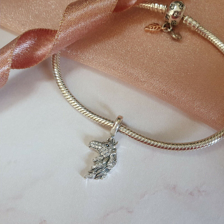 Horse Dangle Charm | Crystals Horse Charm | Charms Kingdom