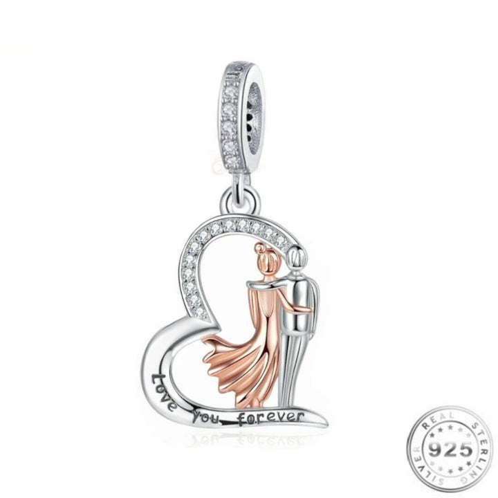 Couple in Love Charm | Couple in Love Pandora | Charms Kingdom