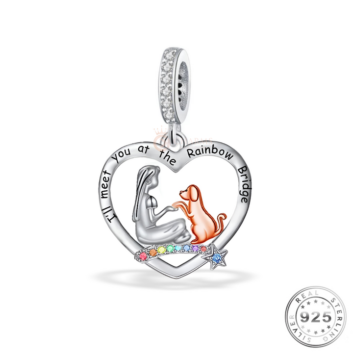 Dog memorial fashion charm