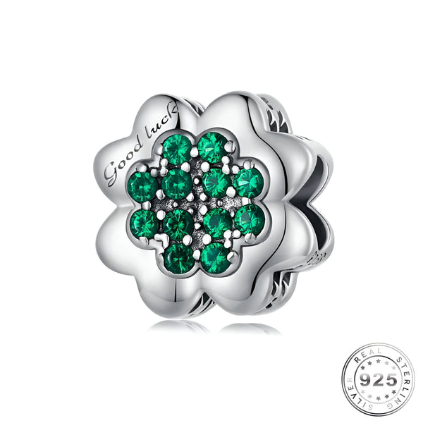 Leaf Clover Green | Clover Green Charm | Charms Kingdom