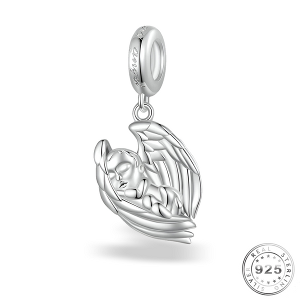 Angel Baby Wings Charm | Angel Necklace For Women's | Charms Kingdom